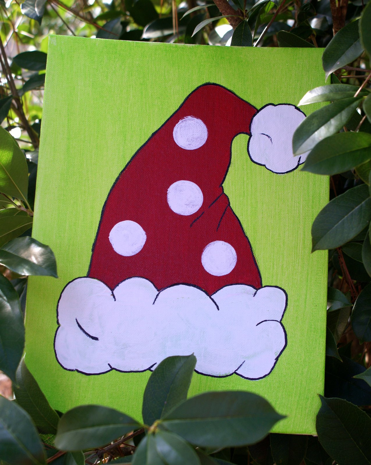 Christmas Canvas Painting Ideas
 A Little Loveliness Christmas P art y