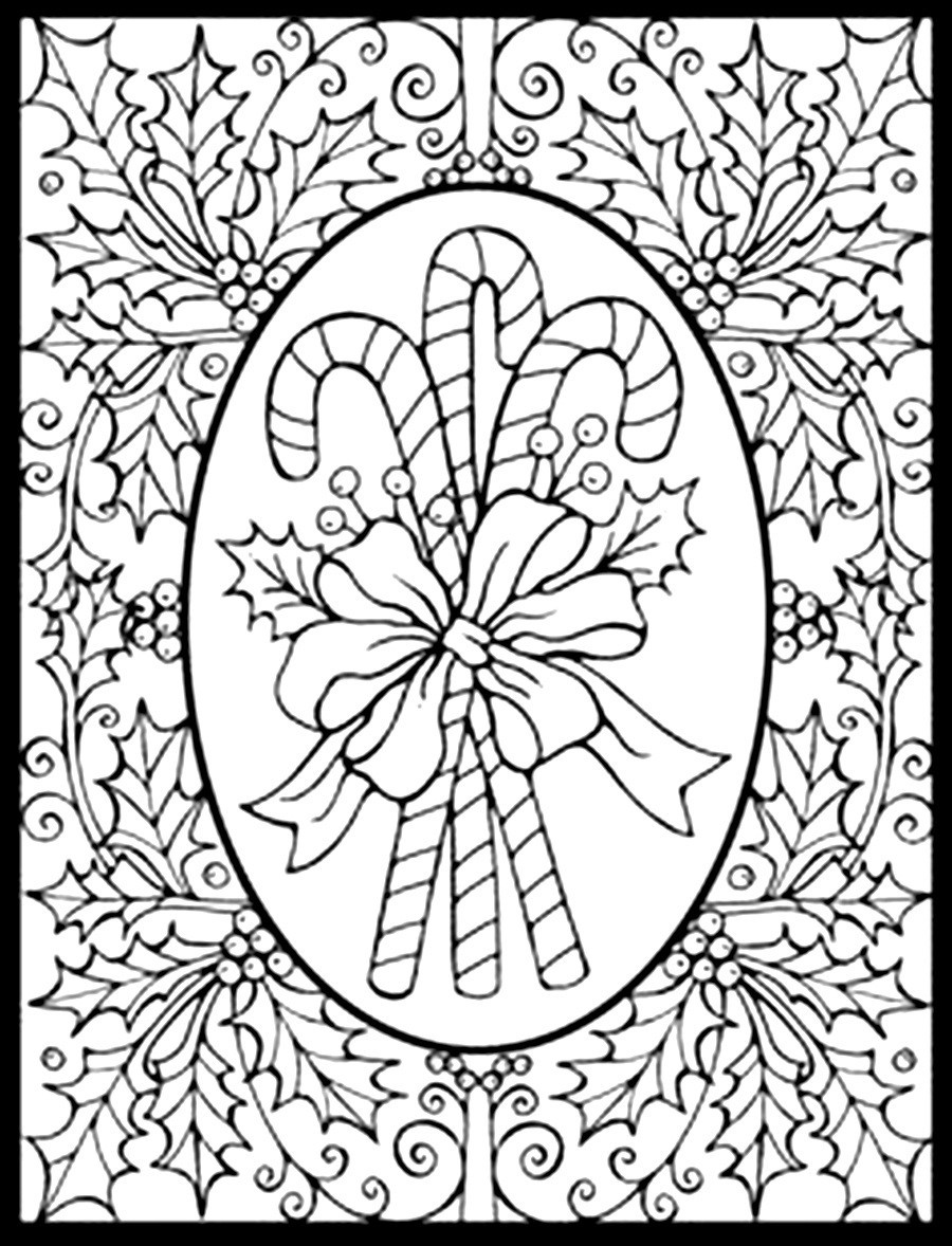 Christmas Coloring Pages For Adults
 Serendipity Adult Coloring pages Seasonal Winter Christmas