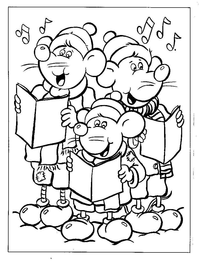Christmas Coloring Pages Free Printable
 Free Coloring Pages Christmas