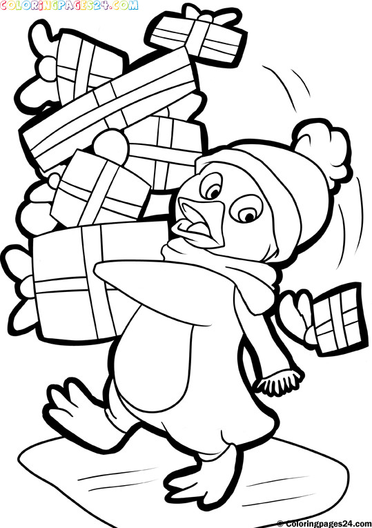 Christmas Coloring Pages Free Printable
 Free Printables Santa and Christmas Themed Coloring Pages
