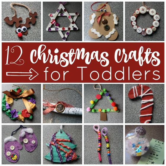 Christmas Crafts To Do With Toddlers
 12 Easy Christmas Crafts for Toddlers Happy Hooligans