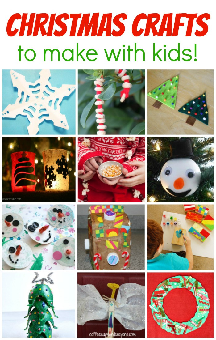 Christmas Crafts To Do With Toddlers
 Christmas Crafts to Make with Kids