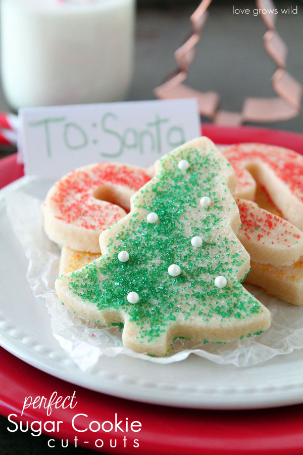 Christmas Cutout Sugar Cookies Recipe
 DIY Mint Sugar Scrub & Holiday Gift Ideas Love Grows Wild