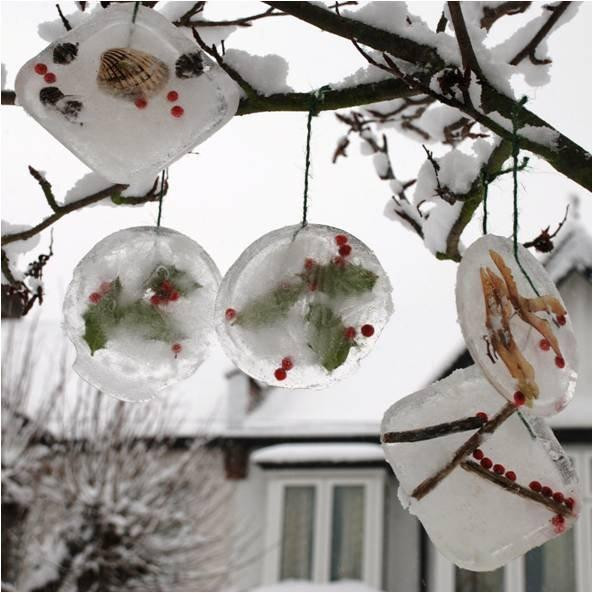 Christmas Decorations Art And Craft
 Kid Crafts Ice Ornaments