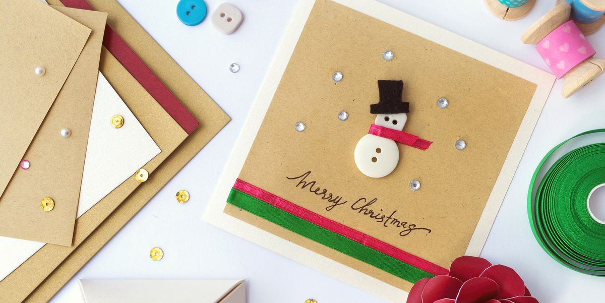 Christmas DIY Cards
 20 DIY Christmas Card Ideas Easy Homemade Christmas