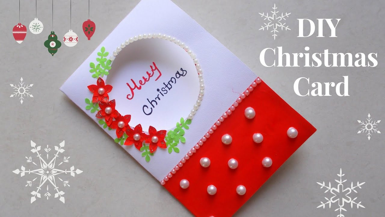 Christmas DIY Cards
 DIY Christmas Greeting Card How to make Christmas Card