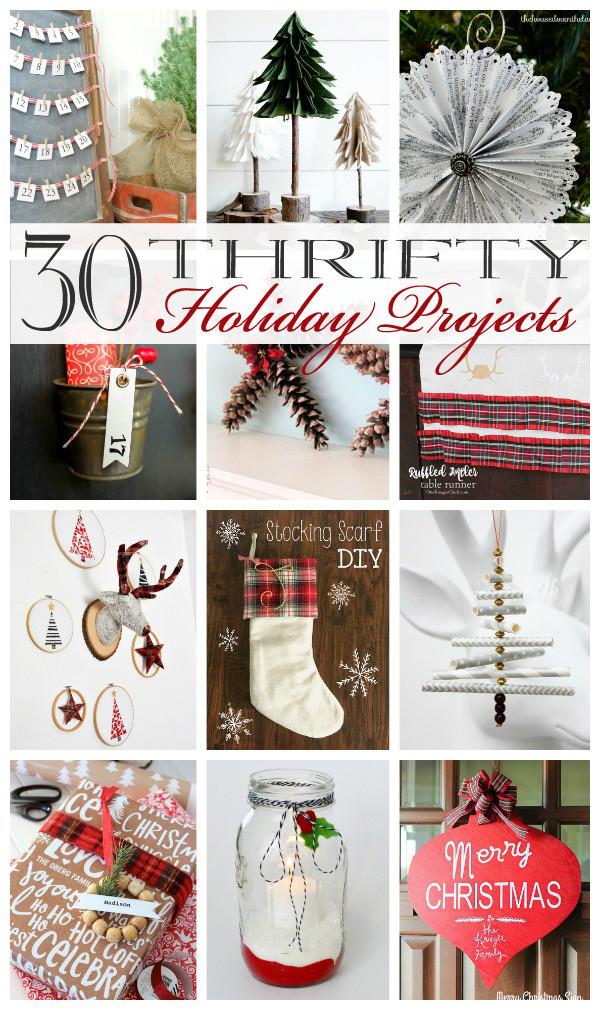 Christmas DIY Projects
 30 Thrifty Holiday Projects