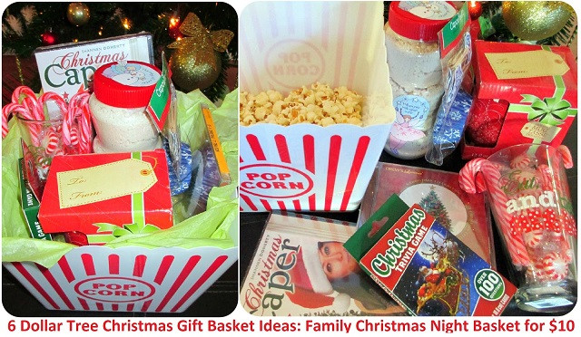 Christmas Gift Basket Ideas For Families
 Maria Sself Chekmarev Dollar Store Last Minute Christmas