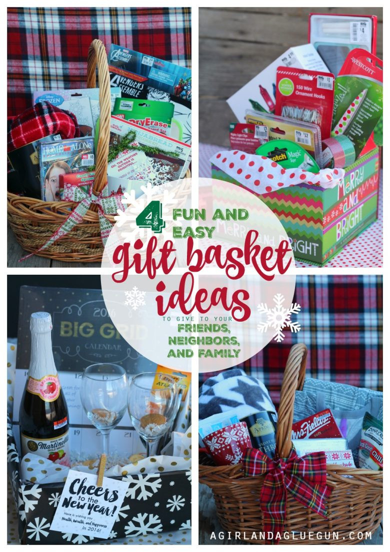 Christmas Gift Basket Ideas For Families
 4 fun and easy t basket ideas for Christmas A girl