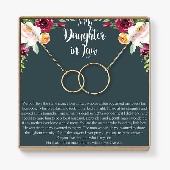 Christmas Gift Ideas For Daughters In Law
 Christmas Gift for Daughter In Law Necklace From Mother