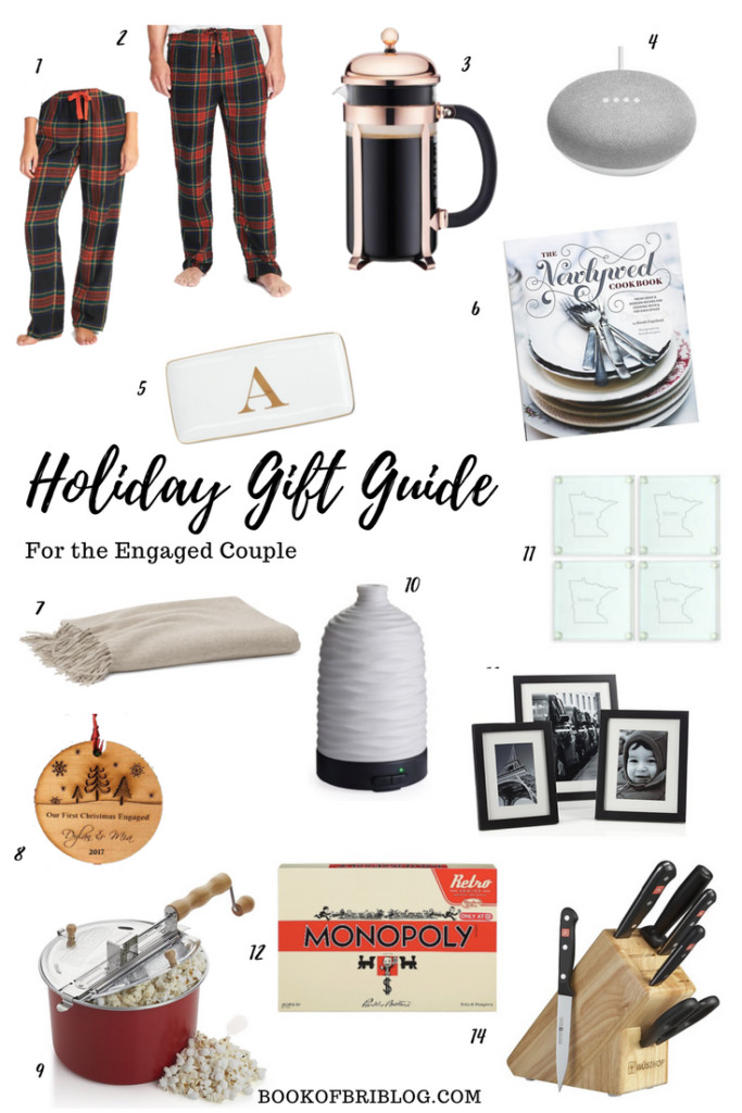 Christmas Gift Ideas For Newly Engaged Couple
 Gift Ideas for Engaged Couples on Book of Bri Blog