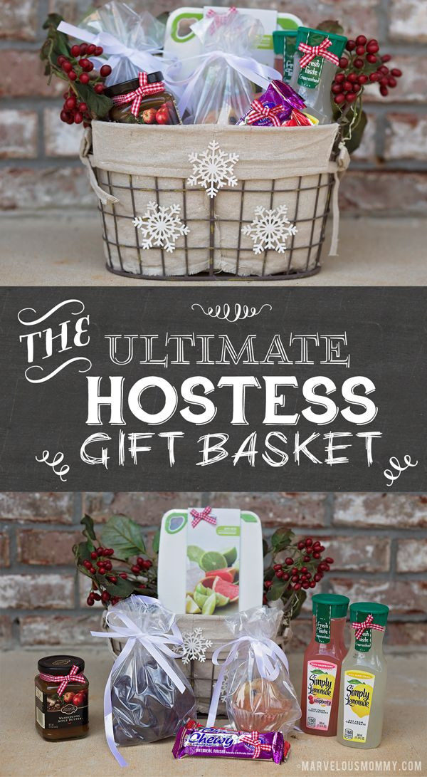 Christmas Gift Ideas For Young Married Couples
 Ultimate Hostess Gift Basket for the party hostess in your