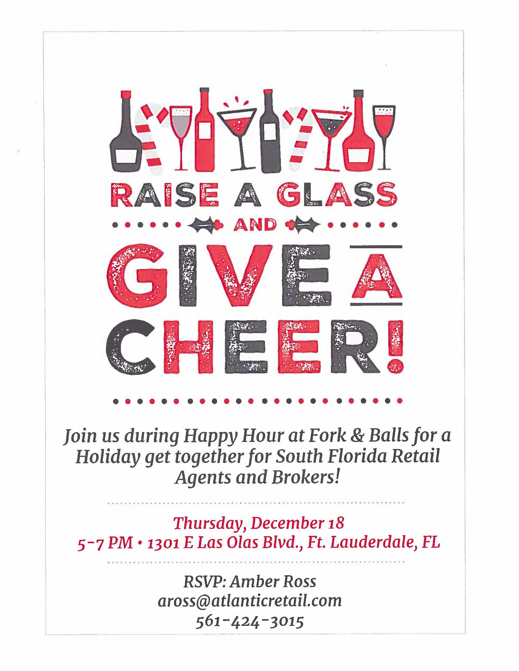 Christmas Happy Hour Party Ideas
 Broker Holiday Happy Hour Thursday Dec 18th 5pm to 7pm