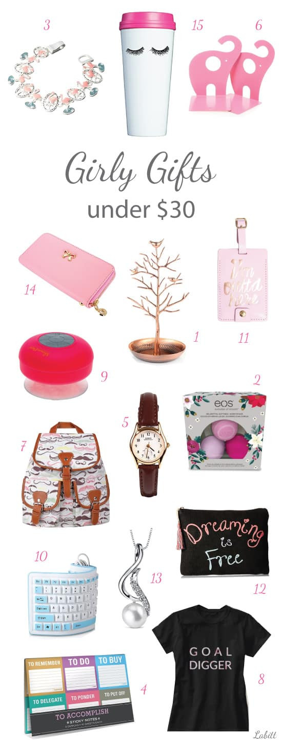 Christmas Ideas For Young Adults
 15 Girly Girl Gift Ideas for Adults and Youngsters