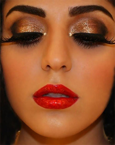 Christmas Party Makeup Hair And Outfit Ideas
 10 Christmas Party Makeup Looks & Ideas 2015