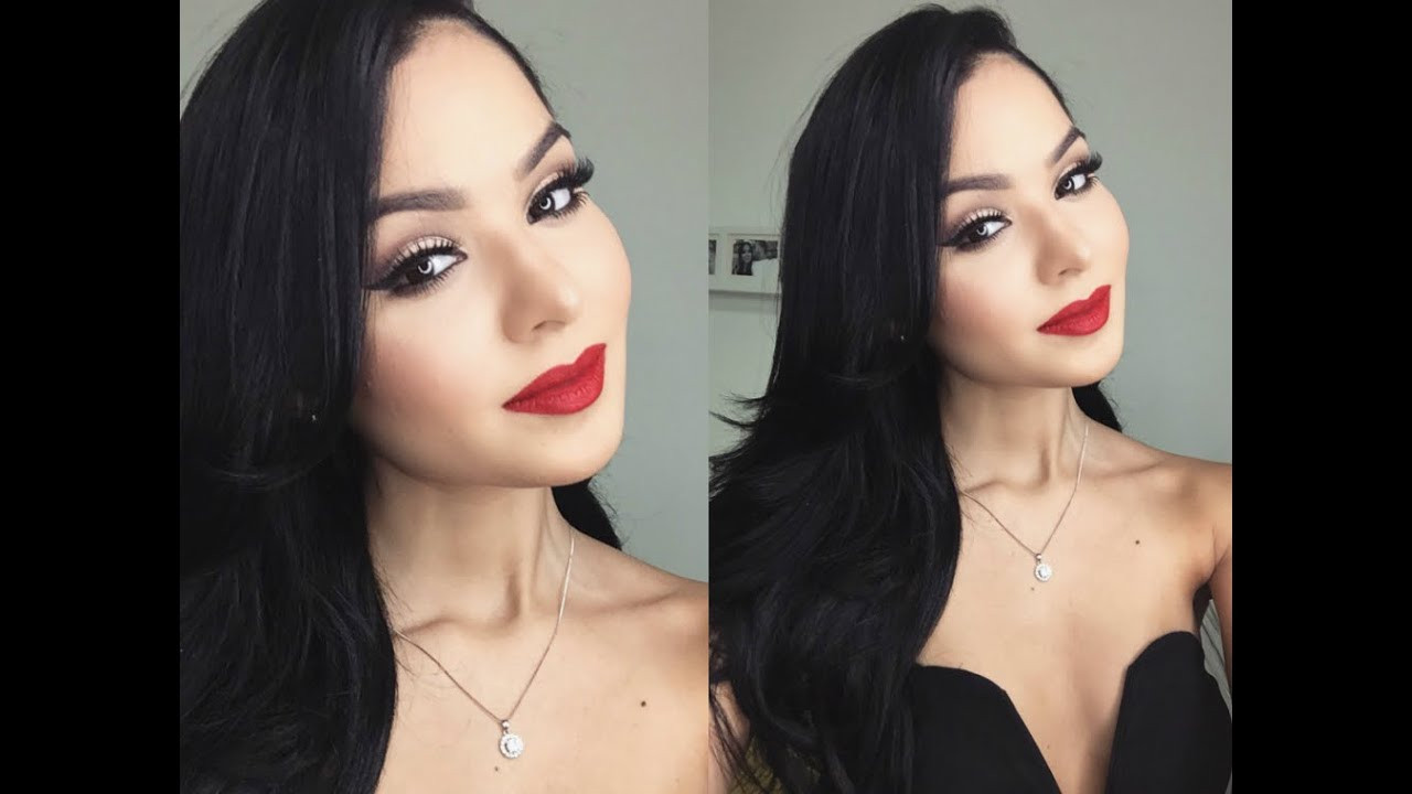Christmas Party Makeup Hair And Outfit Ideas
 Get Ready With Me Christmas Party Makeup Outfit Hair