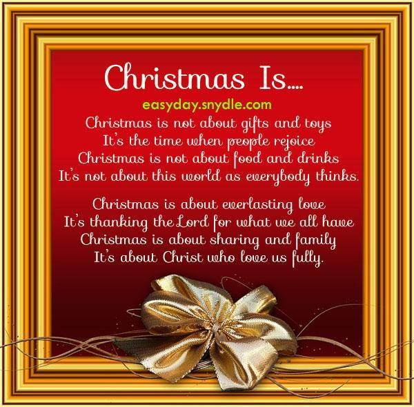 Christmas Quote Christian
 Famous Christmas Poems – Easyday