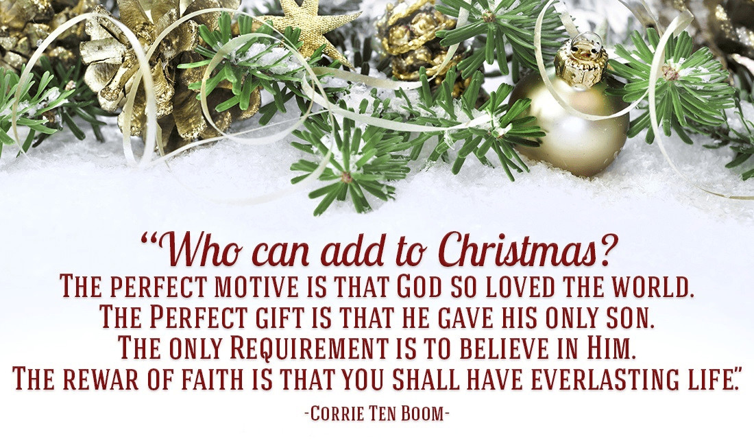 Christmas Quote Christian
 25 Inspirational Christmas Quotes to Lift Your Soul