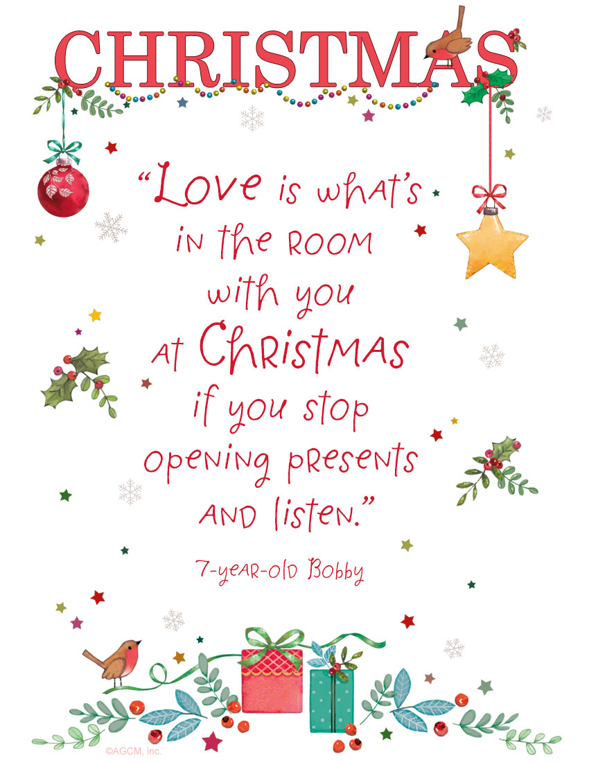Christmas Quote For Children
 Christmas Card Sayings Quotes & Wishes