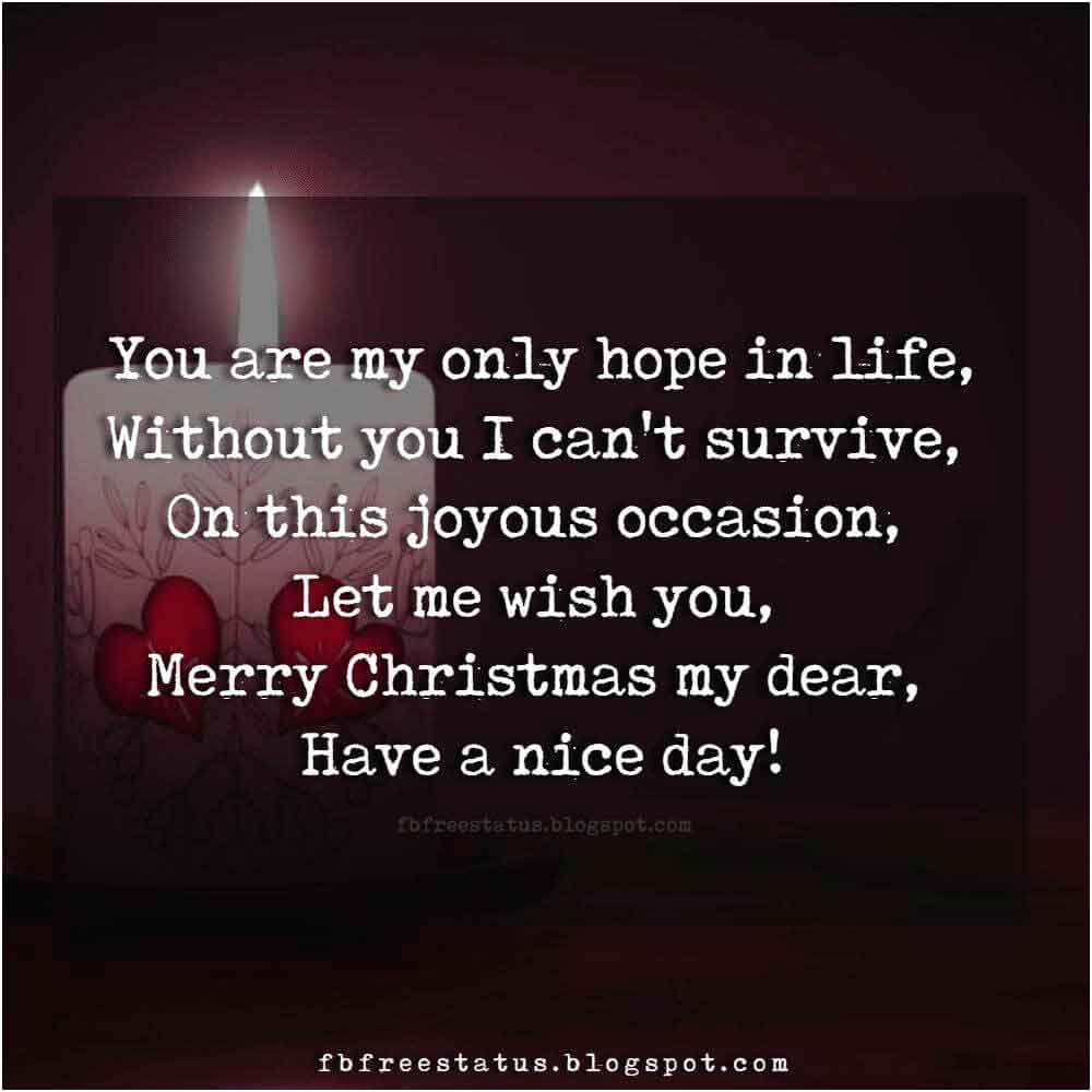 Christmas Relationship Quotes
 Christmas Love Quotes for Boyfriend and Girlfriend with