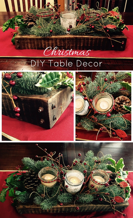 Christmas Table Centerpiece DIY
 DIY Christmas Table Decor Idea DIY Home Health