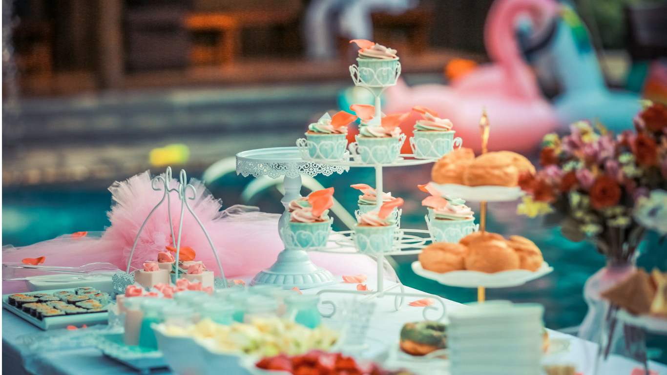 Christmas Tea Party Ideas Kids
 How To Decorate Your Kids Birthday Party Candy Buffet AW2K