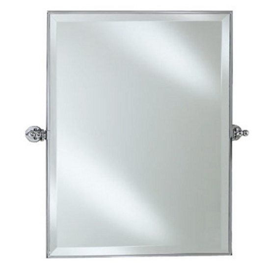 Chrome Framed Bathroom Mirror
 Bathroom Mirrors Afina Radiance Framed Rectangular Bevel