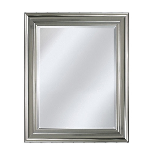 Chrome Framed Bathroom Mirror
 bathroom wall mirror "polished chrome"