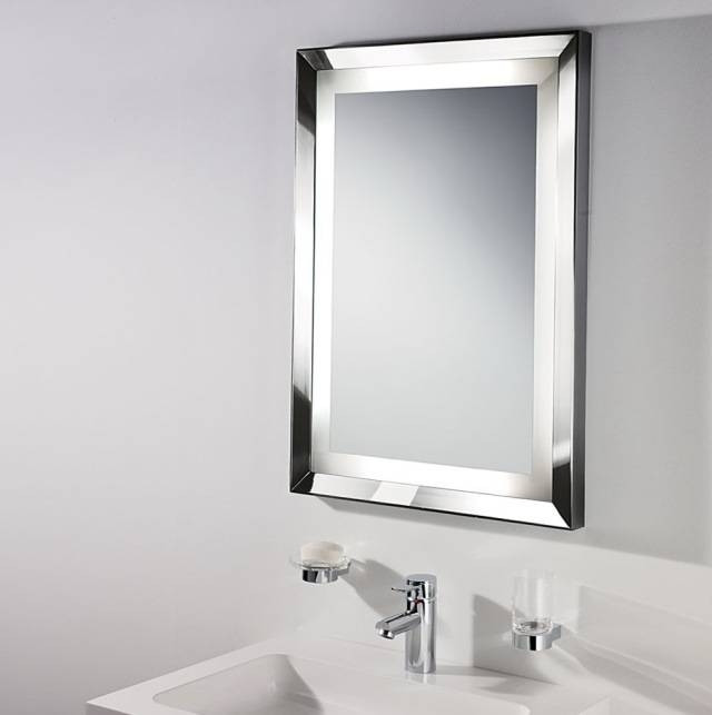 Chrome Framed Bathroom Mirror
 15 of Fancy Bathroom Wall Mirrors