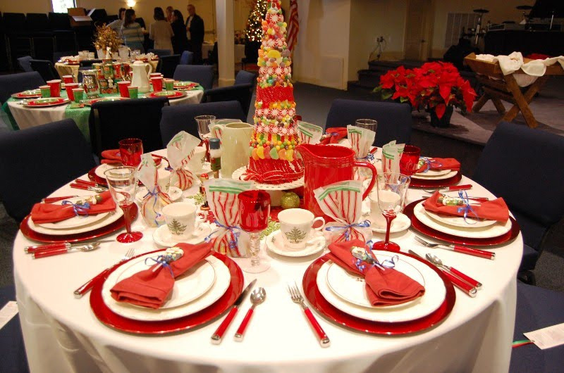 Church Christmas Party Ideas
 Southern Seven Christmas tea table