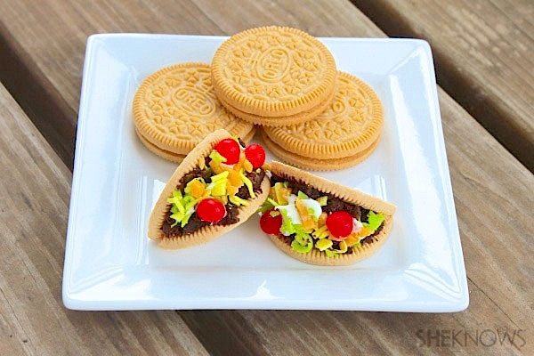 Cinco De Mayo Recipes For Kids
 Cookie mini tacos are so dang cute we can hardly stand it