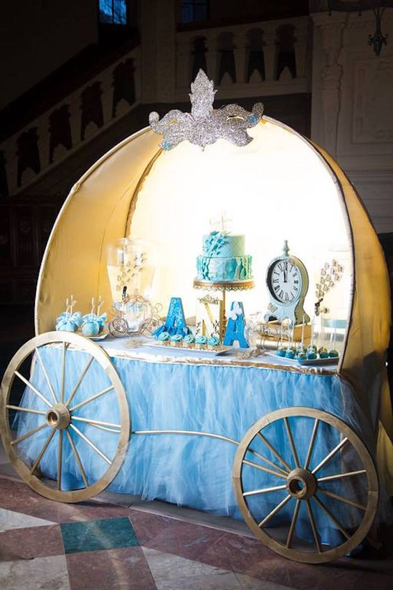 Cinderella Birthday Decorations
 30 Cute And Pretty Princess Party Décor Ideas Shelterness
