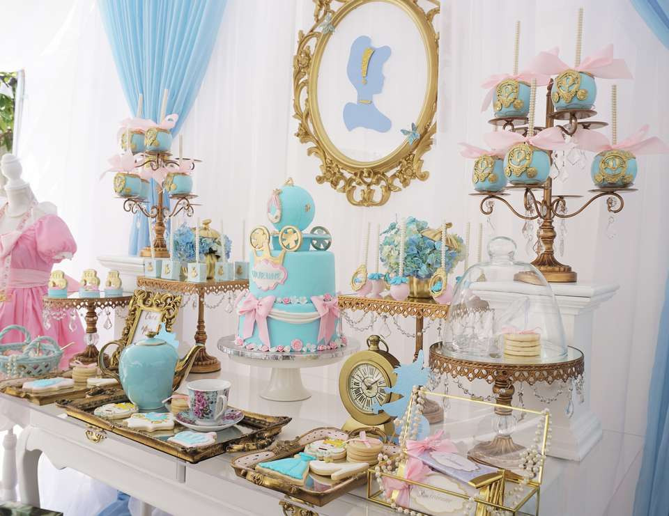 Cinderella Birthday Decorations
 Cinderella Birthday "Vivienne s Cinderella 1st Birthday