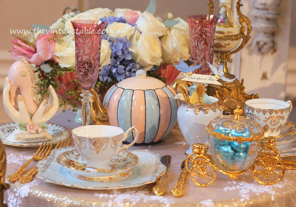 Cinderella Tea Party Ideas
 Cinderella High Tea Party The Vintage Table
