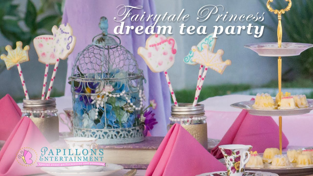 Cinderella Tea Party Ideas
 Princess Tea Party Ideas with Princess Characters Rapunzel