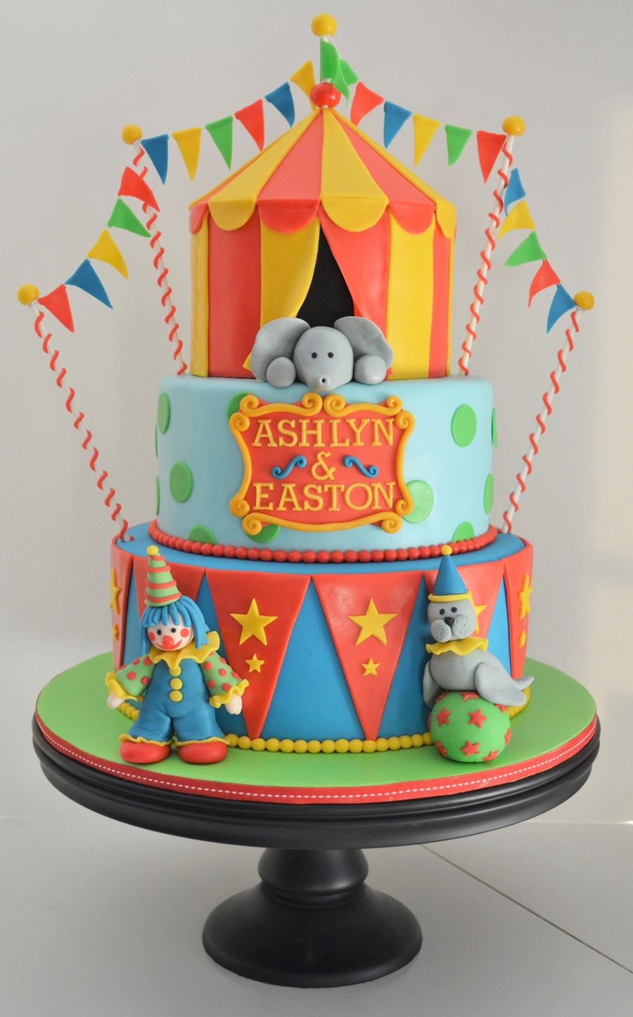 Circus Birthday Cakes
 Circus Birthday Cake CakeCentral