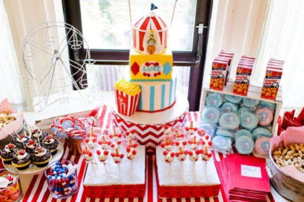 Circus Birthday Party
 How to Design a Circus Themed Birthday Party Your Kids