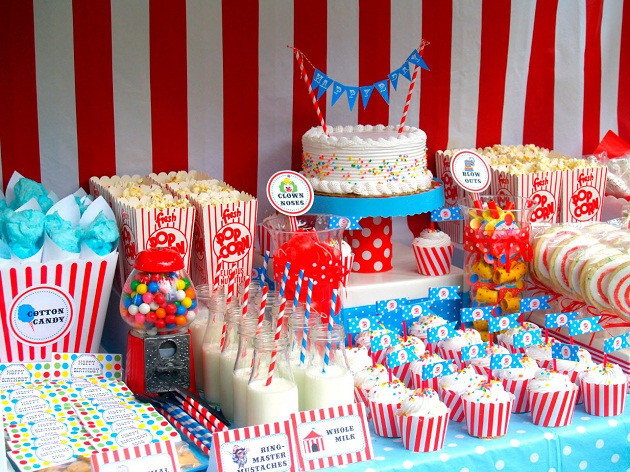 Circus Birthday Party
 Circus Themed Birthday Party guest feature