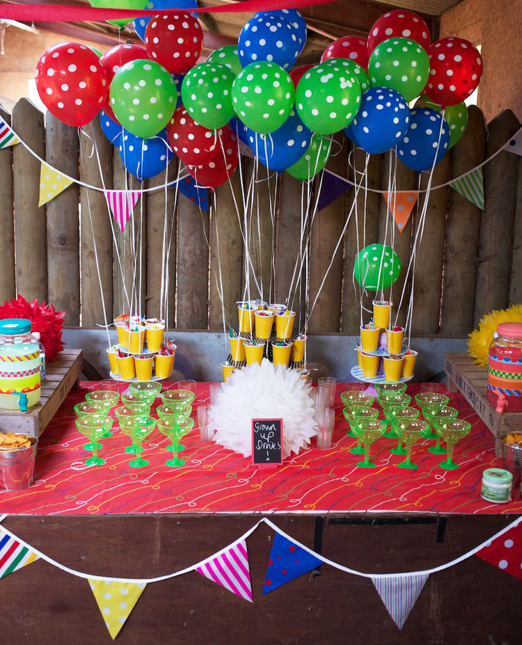 Circus Birthday Party
 Colorful Circus