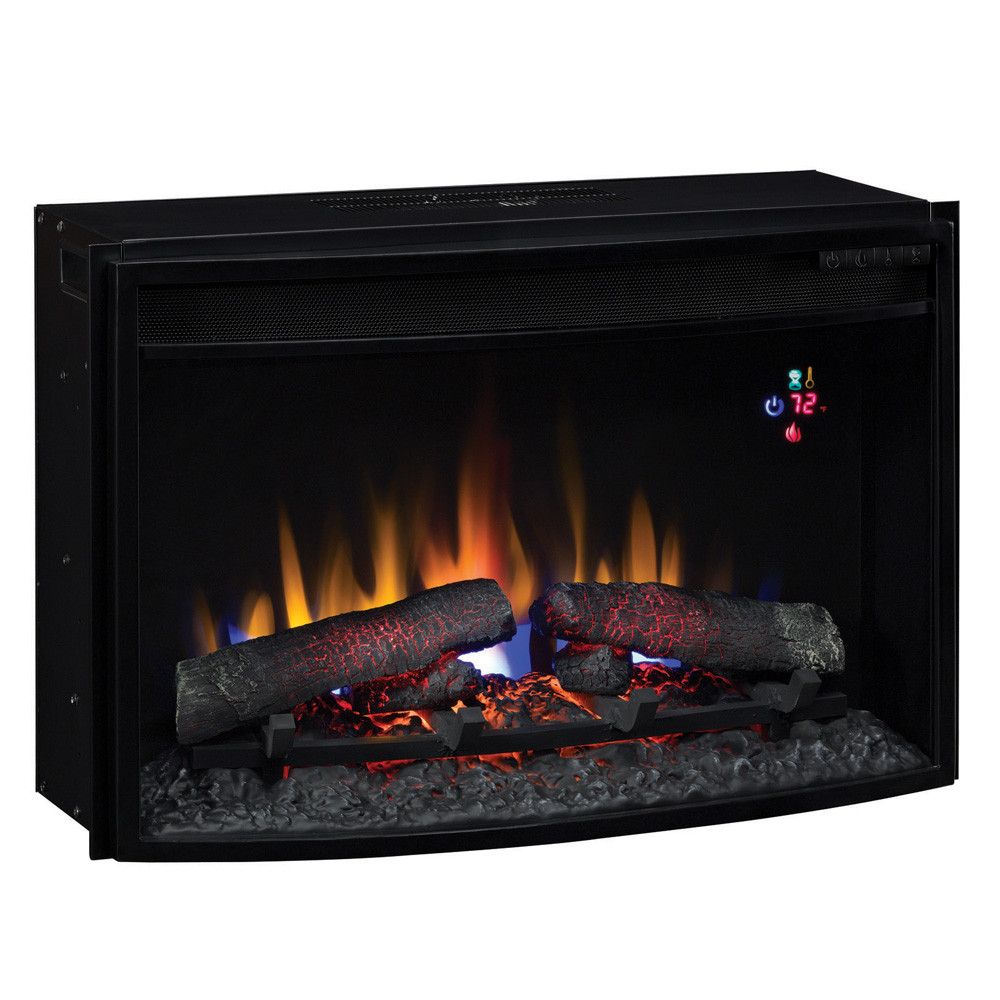 Classicflame Electric Fireplace Insert
 ClassicFlame 25 in SpectraFire Plus Curved Electric