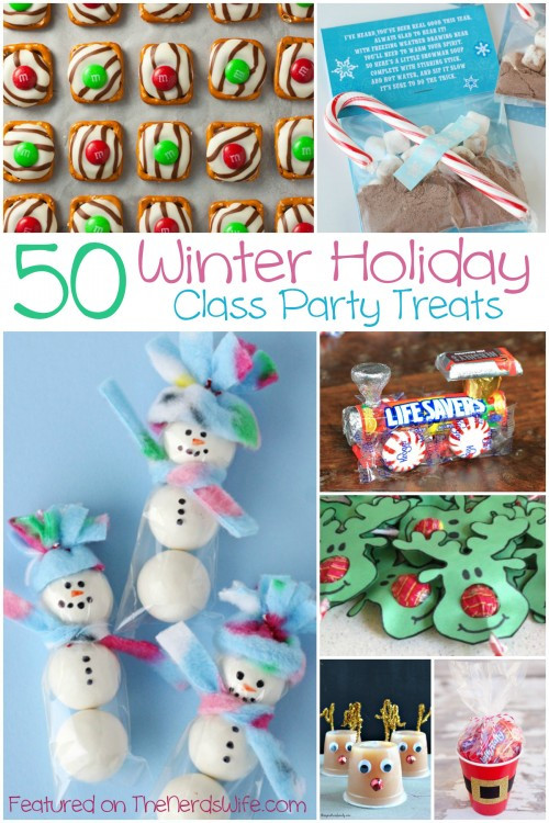 Classroom Holiday Party Ideas
 50 Winter Holiday Class Party Treats