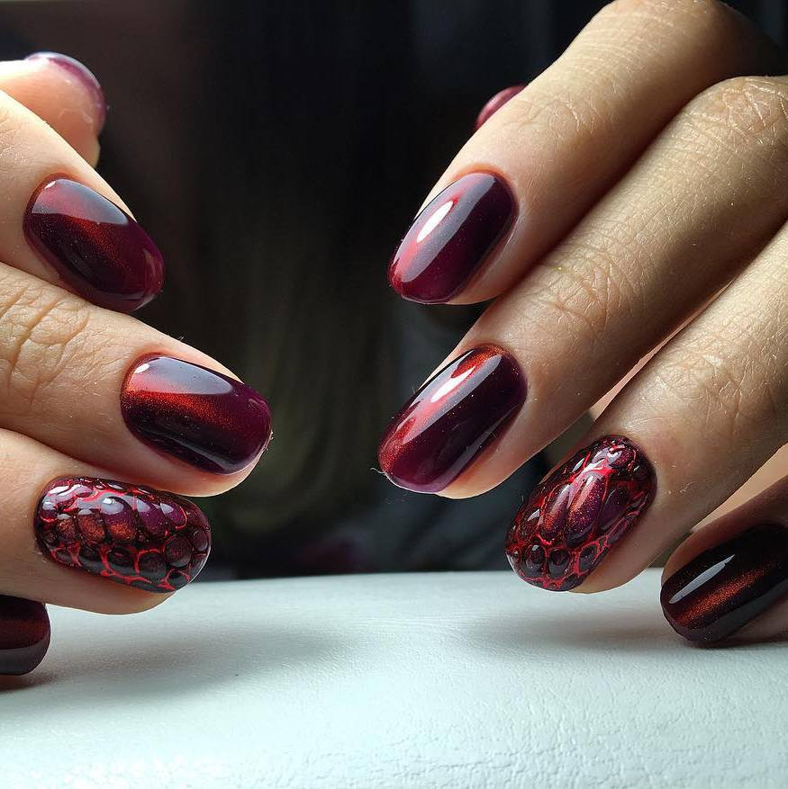 Classy Nail Colors
 55 Amazing Designs for Burgundy Nails Captivating and Trendy