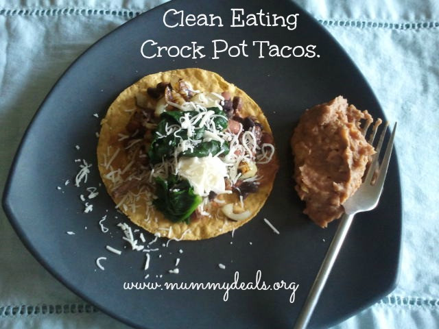 Clean Eating Crock Pot Chicken
 Clean Eating Crock Pot Chicken Tacos