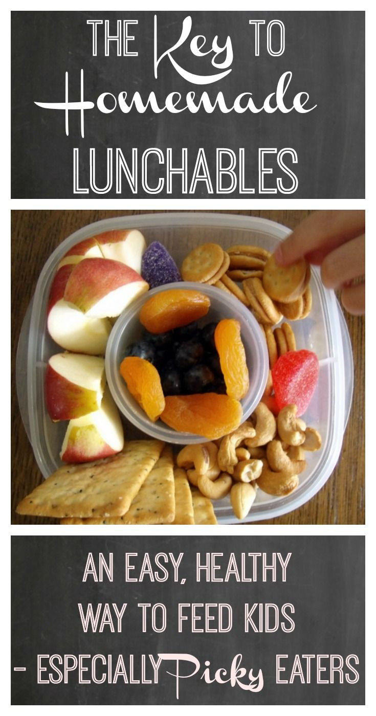 Clean Eating For Picky Eaters
 The Key to Homemade Lunchables An easy healthy way to