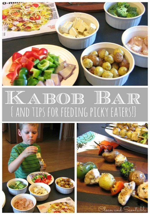 Clean Eating For Picky Eaters
 Kabob Bar Tips for Feeding a Picky Eater Clean and