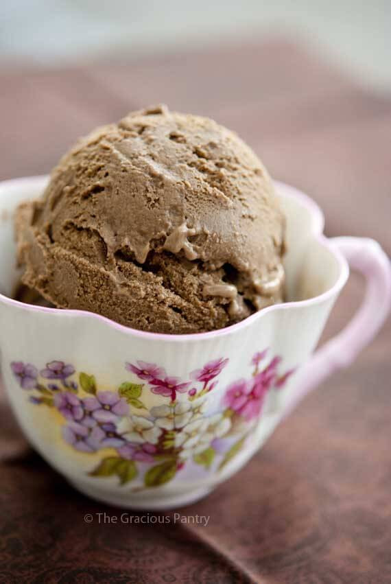 Clean Eating Ice Cream
 Chocolate Dairy Free Ice Cream Recipe