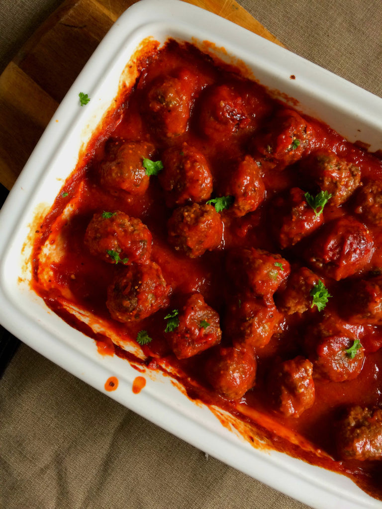 Clean Eating Meatballs
 clean eating meatballs and tomato sauce4 Clean Eating