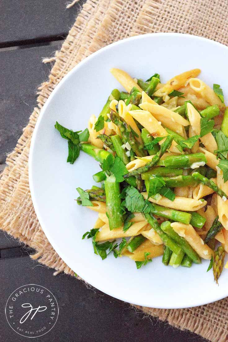 Clean Eating Pasta Recipes
 Clean Eating Garlic Asparagus Penne Pasta Recipe
