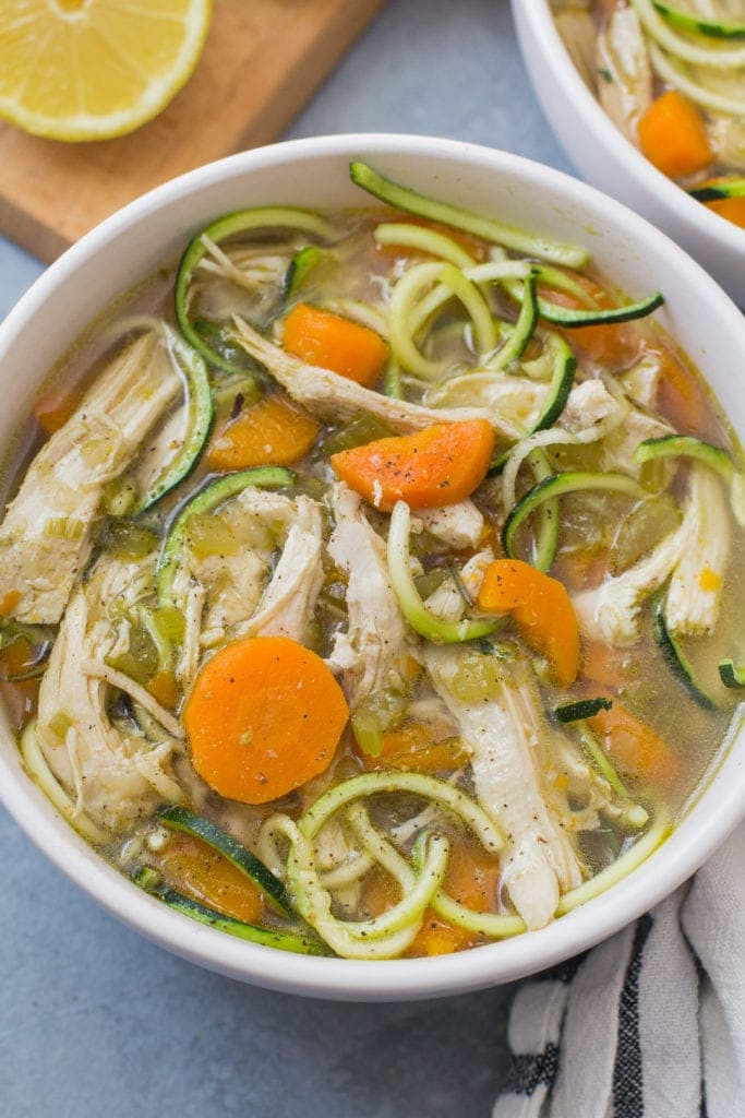 Clean Eating Soup
 Lemon Chicken Soup The Clean Eating Couple