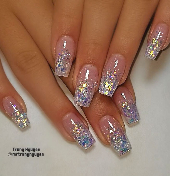 Clear Nail Designs
 40 Fabulous Nail Designs That Are Totally in Season Right